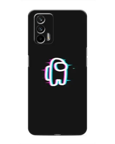 Чехол для Realme 7 с картинкой «Among Us неон» Чехол для Realme 7 с картинкой «Among Us неон»