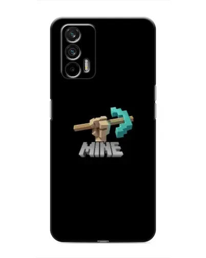 Чехол для Realme 7 с картинкой «Алмазная кирка» Чехол для Realme 7 с картинкой «Алмазная кирка»