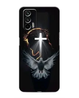 Чохол для Realme 7 з картинкою «Голуб та Світло»