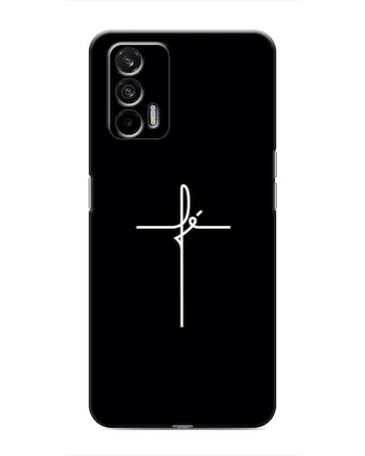 Чехол для Realme 7 с картинкой «Тонкий крест» Чехол для Realme 7 с картинкой «Тонкий крест»