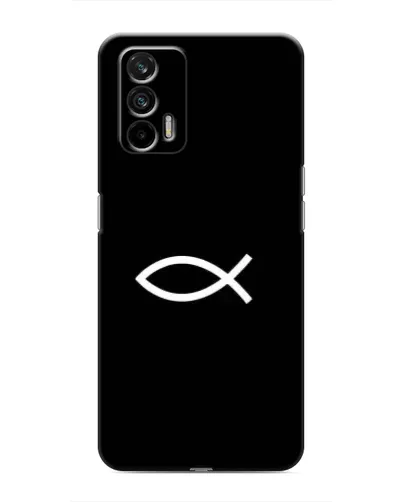 Чехол для Realme 7 с картинкой «Символ рыбы Jesus» Чехол для Realme 7 с картинкой «Символ рыбы Jesus»