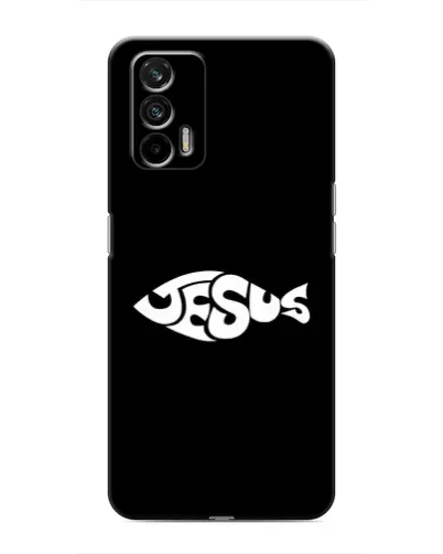 Чехол для Realme 7 с картинкой «Рыба Jesus» Чехол для Realme 7 с картинкой «Рыба Jesus»