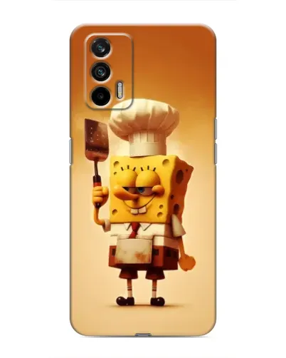 Чехол для Realme 7 с картинкой «Губка Боб повар» Чехол для Realme 7 с картинкой «Губка Боб повар»