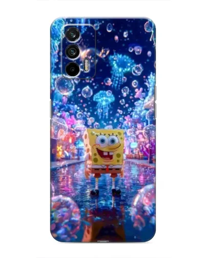 Чехол для Realme 7 с картинкой «Неоновый океан» Чехол для Realme 7 с картинкой «Неоновый океан»