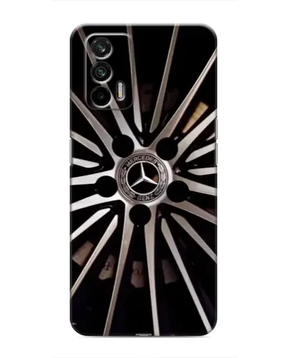 Чехол для Realme 7 с картинкой «Диск Mercedes»