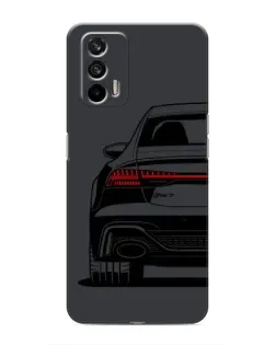 Чехол для Realme 7 с картинкой «Задняя часть Audi — арт»