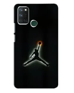 Чохол для Realme 7i з картинкою «Jordan Gradient Logo»