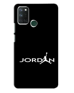 Чохол для Realme 7i з картинкою «Jordan White Logo»