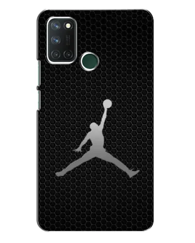 Чохол для Realme 7i з картинкою «Jordan Dark Carbon» Чохол для Realme 7i з картинкою «Jordan Dark Carbon»
