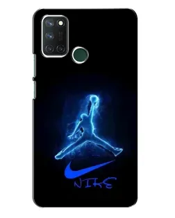 Чохол для Realme 7i з картинкою «Jordan Neon Blue»