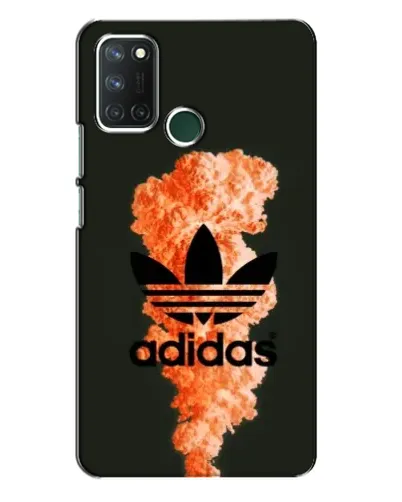 Чехол для Realme 7i с картинкой «Оранжевый дым Adidas» Чехол для Realme 7i с картинкой «Оранжевый дым Adidas»