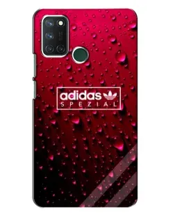 Чехол для Realme 7i с картинкой «Adidas Gold Marble»