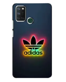 Чехол для Realme 7i с картинкой «Неоновый Adidas»