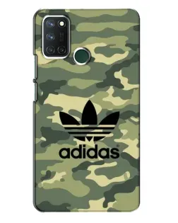 Чехол для Realme 7i с картинкой «Милитари стиль Adidas»
