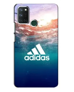 Чехол для Realme 7i с картинкой «Океанская глубина адидас»