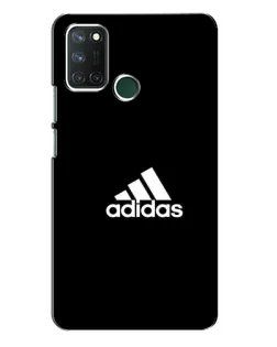 Чехол для Realme 7i с картинкой «Черная классика Adidas»