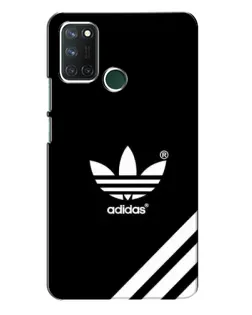 Чехол для Realme 7i с картинкой «Adidas с диагональными полосами»