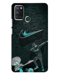 Чохол для Realme 7i з картинкою «Спортивний арт Nike»
