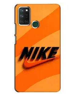 Чохол для Realme 7i з картинкою «Помаранчевий драйв Nike»