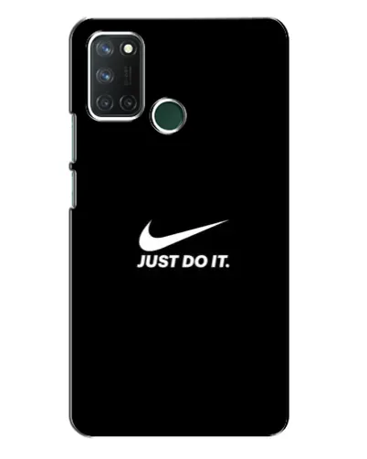 Чехол для Realme 7i с картинкой «Минимализм от Nike»