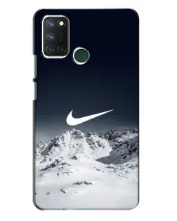 Чохол для Realme 7i з картинкою «Nike — зимові гори»