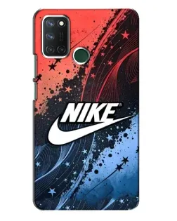 Чохол для Realme 7i з картинкою «Градієнтний принт Найк»