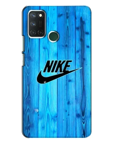 Чехол для Realme 7i с картинкой «Голубое дерево Nike»