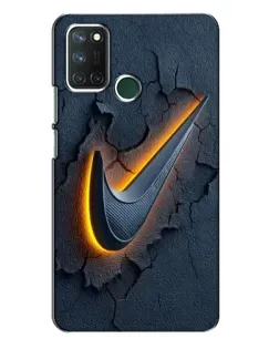 Чохол для Realme 7i з картинкою «Об'ємний логотип Найк»