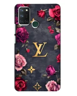 Чохол для Realme 7i з картинкою «Квітковий Louis Vuitton»