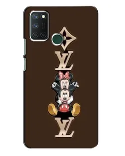 Чехол для Realme 7i с картинкой «LV и Микки Маус»