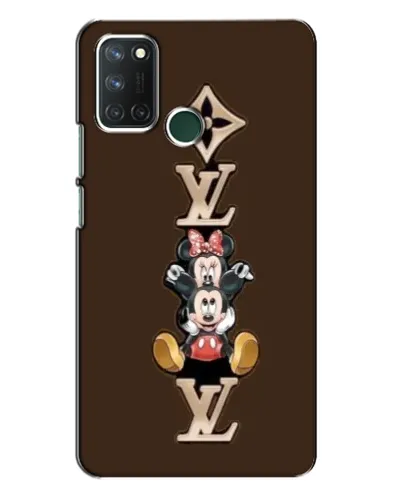 Чехол для Realme 7i с картинкой «LV и Микки Маус»