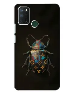 Чехол для Realme 7i с картинкой «LV — мраморный принт»