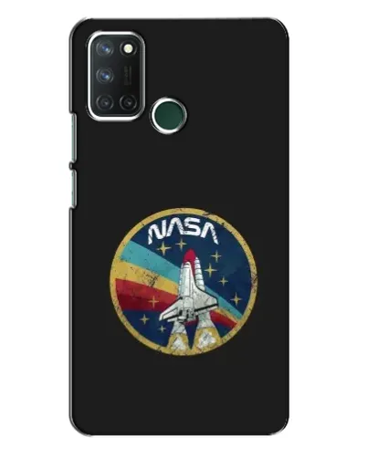 Чехол для Realme 7i с картинкой «NASA — эмблема миссии»