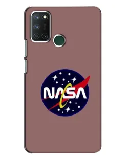 Чехол для Realme 7i с картинкой «NASA — ретро космос»