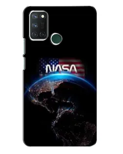 Чехол для Realme 7i с картинкой «Земля из космоса NASA»