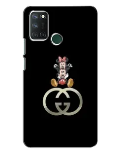 Чехол для Realme 7i с картинкой «Минни Маус на лого»