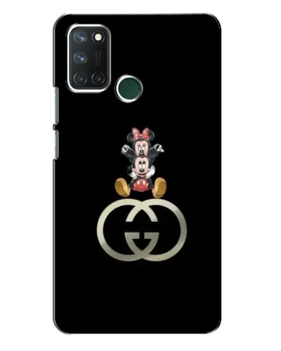 Чехол для Realme 7i с картинкой «Минни Маус на лого» Чехол для Realme 7i с картинкой «Минни Маус на лого»