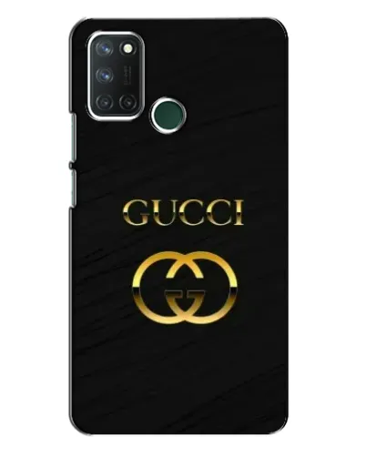 Чехол для Realme 7i с картинкой «Золотой логотип Gucci» Чехол для Realme 7i с картинкой «Золотой логотип Gucci»
