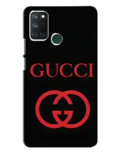 Чехол для Realme 7i с картинкой «Gucci — красный логотип»