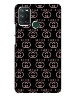Чехол для Realme 7i с картинкой «Классическая монограмма Gucci»
