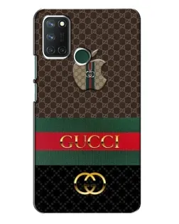 Чехол для Realme 7i с картинкой «Gucci — брендированный десерт»