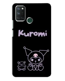 Чехол для Realme 7i с картинкой «Kuromi — черный минимализм» Чехол для Realme 7i с картинкой «Kuromi — черный минимализм»