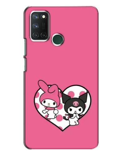 Чехол для Realme 7i с картинкой «Kuromi и My Melody» Чехол для Realme 7i с картинкой «Kuromi и My Melody»