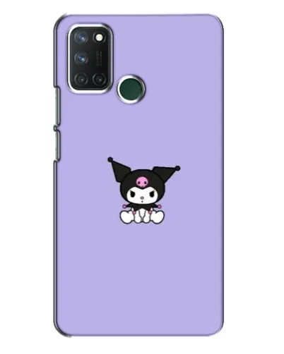 Чехол для Realme 7i с картинкой «Kuromi — фиолетовый минимализм» Чехол для Realme 7i с картинкой «Kuromi — фиолетовый минимализм»
