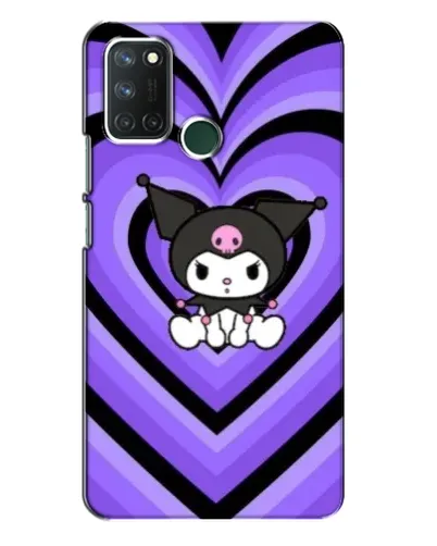 Чехол для Realme 7i с картинкой «Kuromi и фиолетовые сердца» Чехол для Realme 7i с картинкой «Kuromi и фиолетовые сердца»