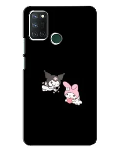 Чехол для Realme 7i с картинкой «My Melody и Kuromi»