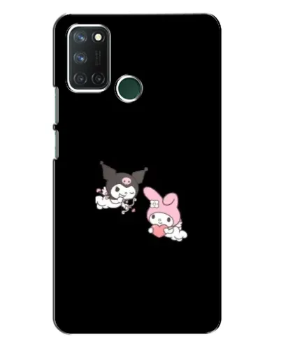 Чехол для Realme 7i с картинкой «My Melody и Kuromi» Чехол для Realme 7i с картинкой «My Melody и Kuromi»