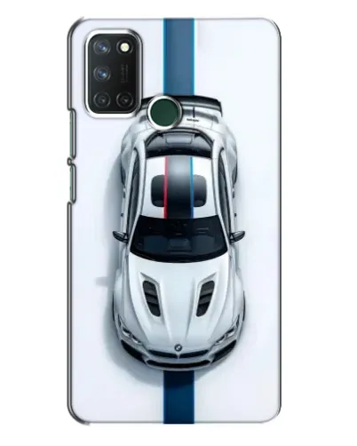 Чехол для Realme 7i с картинкой «Вид сверху — BMW M»