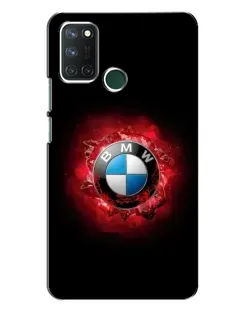 Чехол для Realme 7i с картинкой «Логотип BMW — вспышка»