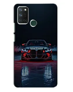 Чехол для Realme 7i с картинкой «BMW на мокрой дороге»